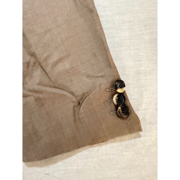 Hugo Boss Jacket Adult‎ Beige Medium Button Long Sleeve Blazer Mens Made In USA. - Picture 2 of 16